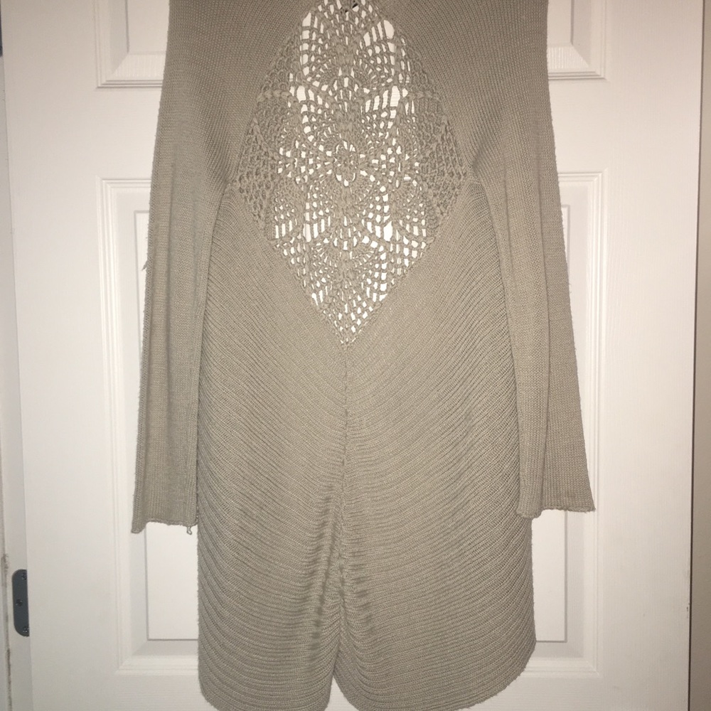 Knitted cover up